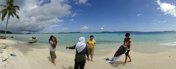 Eksotika Pulau Pandan , Kepulauan Banyak , Aceh Singkil (sumber:dok.pribadi)